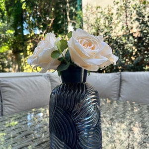 Ceramic Vase, Handmade Modern Ceramic Vase, Natural Ceramic Vase, Ceramic Flower Vase, Textured Vase, Housewarming Gift