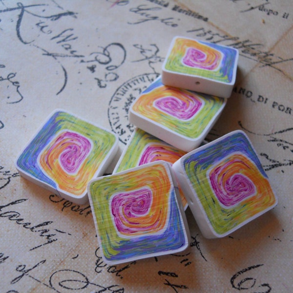 Polymer Clay Beads by TLS Clay Design