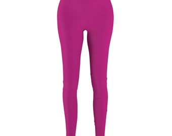 Leggings informales cortados y cosidos para mujer (AOP)