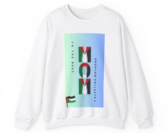 Palestinian Mothers' Day Special Unisex Heavy Blend™ Crewneck Sweatshirt: Unique Designs and Inspiring Messages!