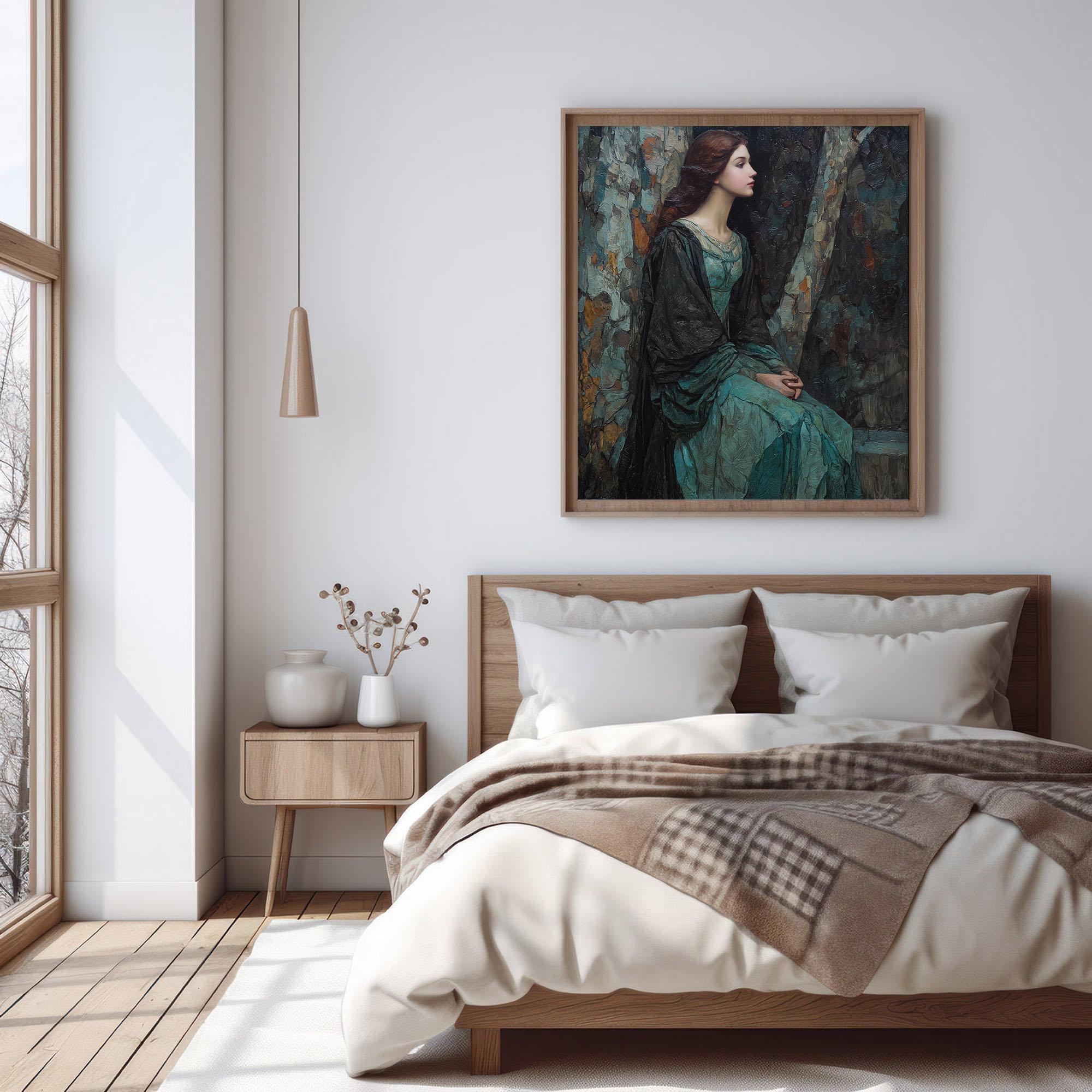 Goddess Art Print, Gaia Artwork, Tree Spirit Pagan Decor - Etsy