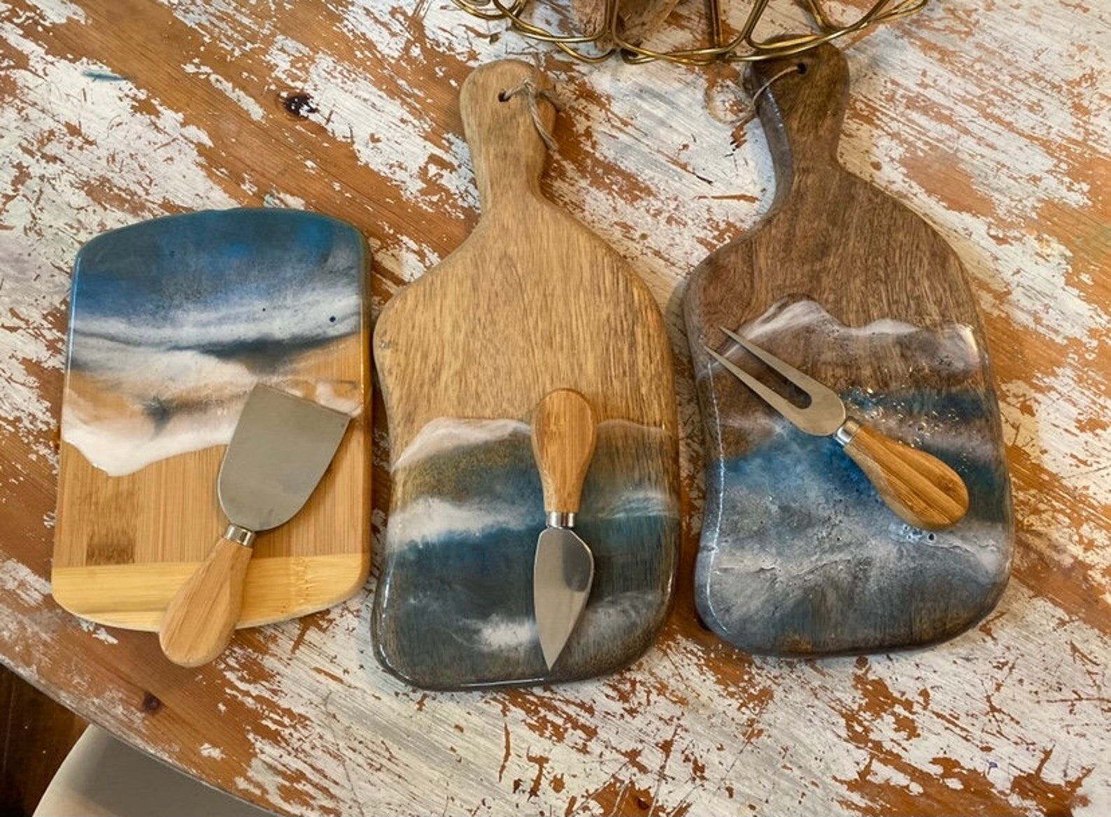 Beginner Box Resin Art Kit DIY Resin Sea Scape DIY Geode Etsy