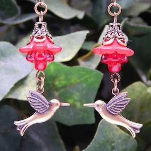 Hummingbird Earrings- E108