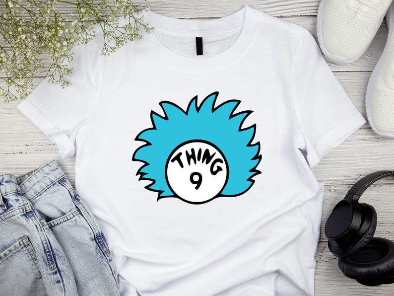 Letras del alfabeto SVG de Cosa 1 y Cosa 2 / Imágenes prediseñadas inspiradas en Dr. Seuss (Descarga digital) imagen 13