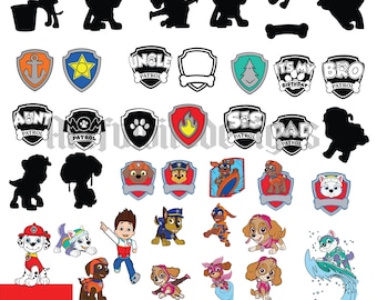 Paquete de imágenes SVG de amistad / Imágenes prediseñadas PNG de amigos (descarga digital)