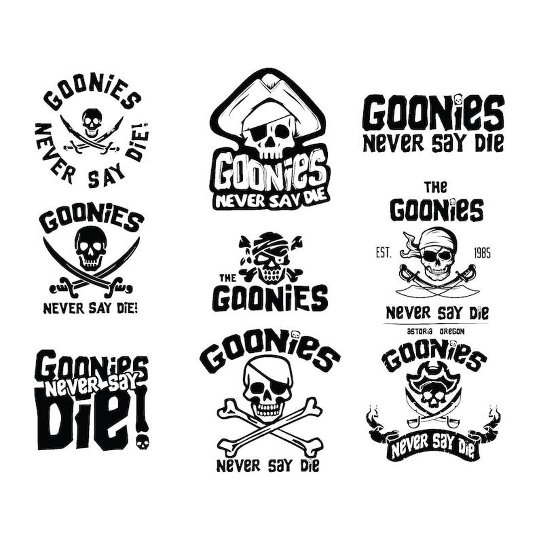 Goonies Never Say Die SVG PNG, Goonies Inspired Files - Etsy