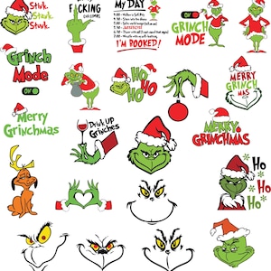 Paquete svg de Navidad, Feliz Navidad svg, Cricut de Navidad, svg para cricut, archivos de corte svg, archivos digitales, Descarga instantánea, png, svg