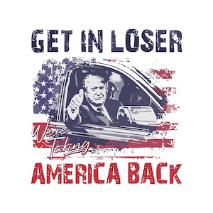 Trump entra in perdente, stiamo riprendendo l'America, camicia Trump per il presidente 2024, repubblicano 2024, aggiusta di nuovo l'America, camicia Trump 2024