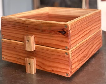 Redwood Worm Bin Expansion Tray – Add-On Tray for Stackable Vermicompost System | 1, 2 or 3 Pack