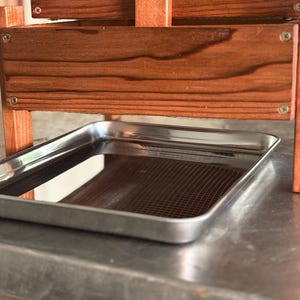 Redwood Worm Bin Catch Tray | USA Made Sheet Castings Pan | Commercial Grade Drainage Tray