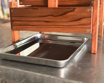 Redwood Worm Bin Catch Tray | USA Made Sheet Castings Pan | Commercial Grade Drainage Tray