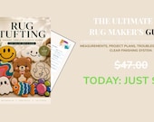 Rug tufting patterns/templates workbook