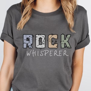 Rocks Lover Shirt for Rock Whisperer, Rock Hunter Gift for Geologist Agate Collector Nature Science T-shirt,Funny Rockhound Gift for Him Her