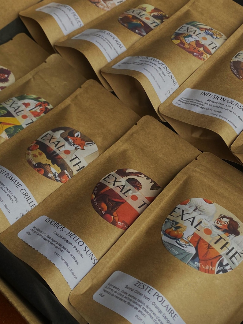 Coffret Découverte | Thés et infusions | Cadeau parfait | Échantillons uniques | Saveurs variées | Packaging élégant | Expérience sensorielle