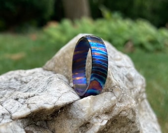 Timascus Handmade Ring