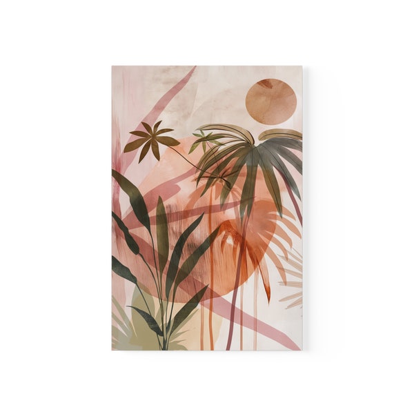 Sunkissed Print - Tropical Serenity Wall Art - Bohemian Mediterranean Style Decor