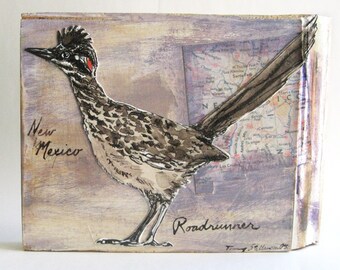 Roadrunner -- New Mexico State Bird original painting