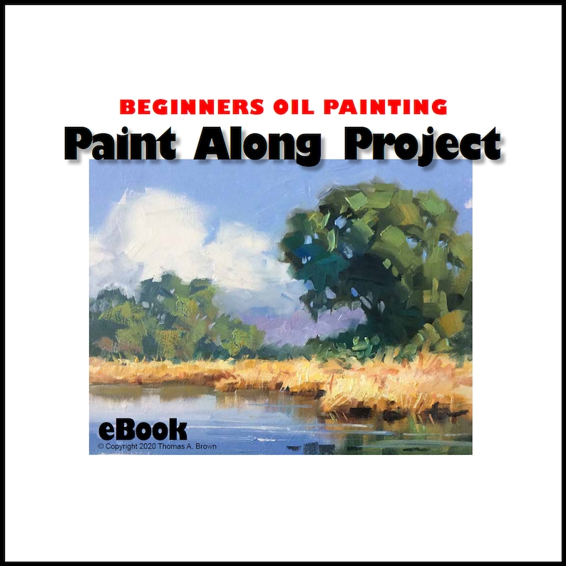 BEGINNERS Paintalong Project an Ebook Digital Art Etsy