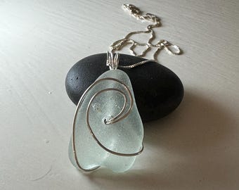 Sea Glass Necklace - RIDE THE WAVE