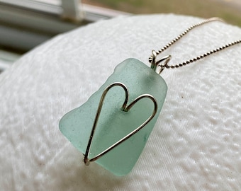 Sea Glass Necklace - I HEART BOSTON