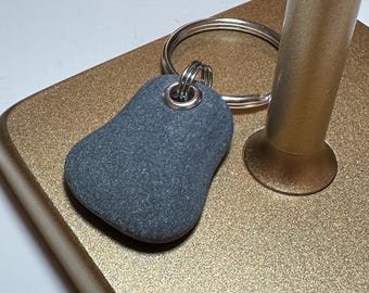 Beach Stone Key Chain - Beach Rock - NAHANT