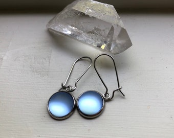 Glass Drop Earrings - Tide Pools