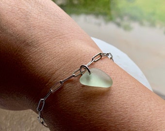 Summer Breeze - Sea Glass Bracelet OR Anklet