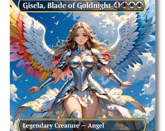 Gisela, Blade of Goldnight Anime Waifu Custom Proxy Card MTG