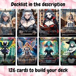 Kaalia of the Vast Anime Style Waifu Kommandanten Deck Benutzerdefinierte Proxy MTG EDH Engel Dämon Drachen Englische hochwertige Karten Bild 6