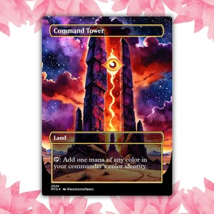 Anime Waifu Benutzerdefinierte Proxy-Karte Einzelkarte für EDH Kommandant Geschenk für Sie / Ihn