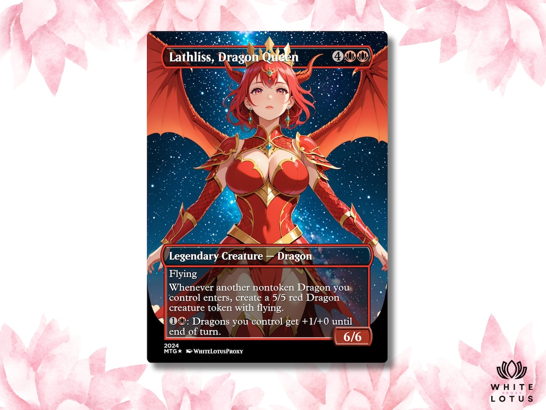 Custom Dragon Tribal Commander Deck – Lathliss, Dragon Queen – 100 Cards – EDH MtG Magic 3 thumbnail image