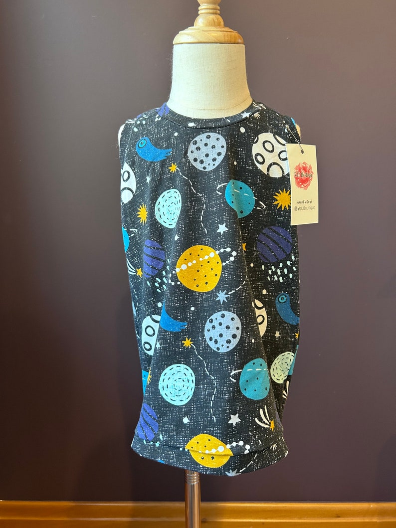 Planets Tank Top for Kids image 1