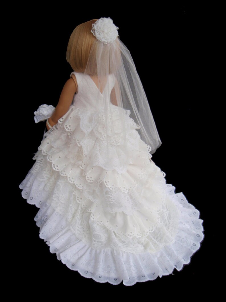 American Girl Doll Clothes Princess Wedding Gown Dress Etsy