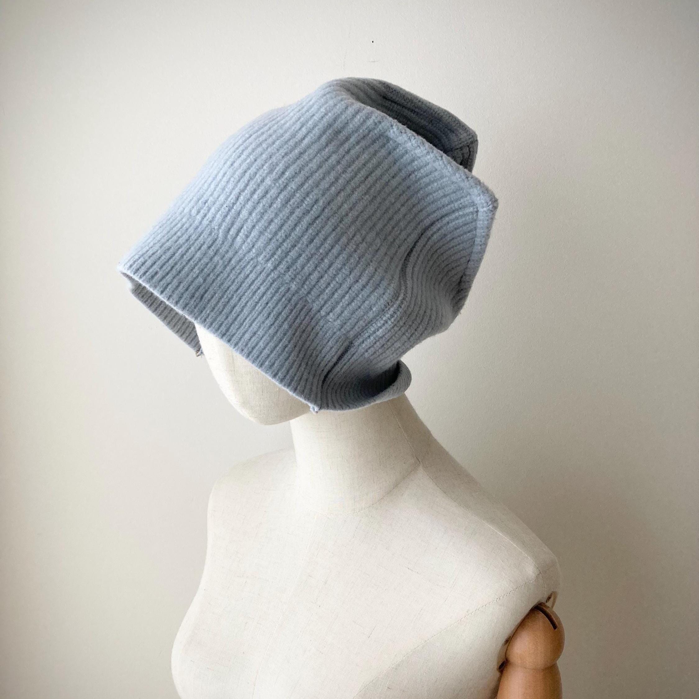 joodito origami crown 100% wool sweater hat bucket beanie cloche cap black joodito origami crown lambswool sweater hat bucket beanie  main image 3