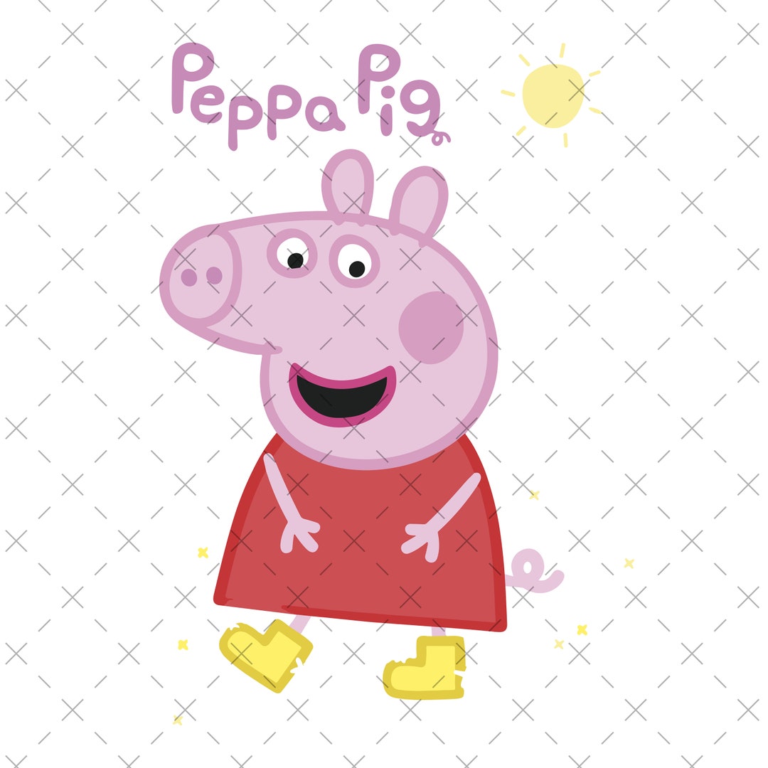 Peppa Pig, Peppa Pig Birthday, Peppa Pig SVG, Peppa Pig Family, Peppa ...