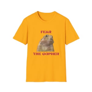 Fear the Gopher T-Shirt: University of Minnesota Golden Gophers Tee
