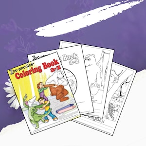 Colouring book A-Z for Children Learning