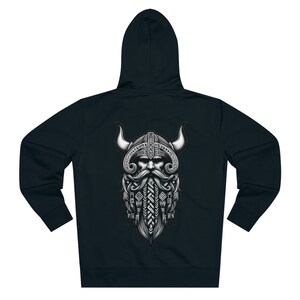 Herren-Sweatshirt mit personalisiertem Namen Wikinger-Design mit nordischen Runen Benutzerdefinierter Name Bild 1