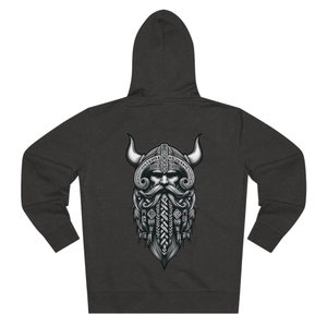Herren-Sweatshirt mit personalisiertem Namen Wikinger-Design mit nordischen Runen Benutzerdefinierter Name Bild 2