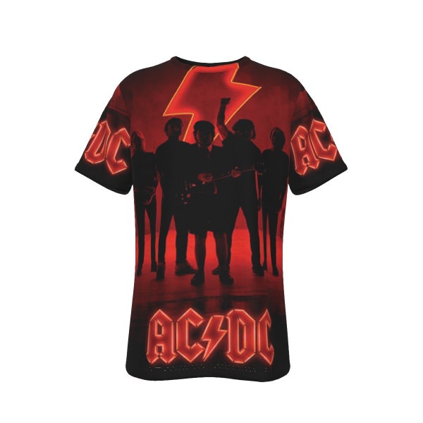 AC/DC ACDC All-Over Print  T-Shirt