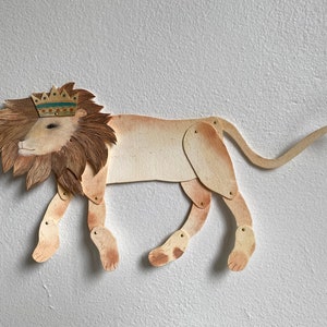 PDF Lion King Original / Articulated creature kit image 3