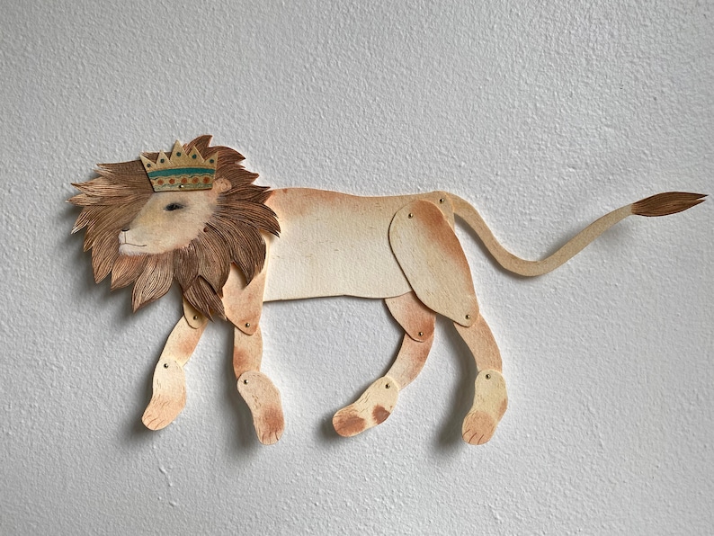 PDF Lion King Original / Articulated creature kit 画像 3