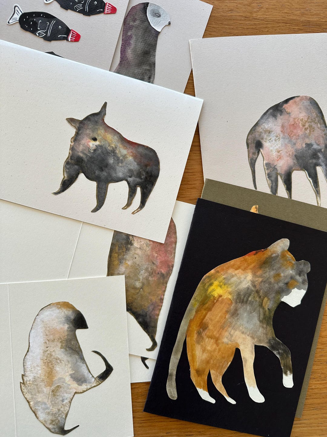 Dirty Creature A5 Sized / Original / Card and Envelope - Etsy