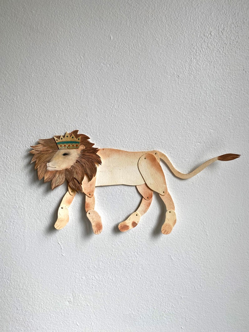 PDF Lion King Original / Articulated creature kit 画像 2