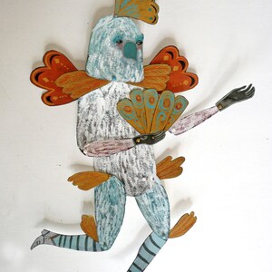 PDF Papagena Articulated Paper Doll / Hinged Beasts Series image 2