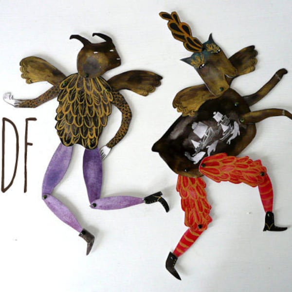 Hybride Hinged Beasts V5 pdf gelede Paper Dolls / Hinged Beasts-serie direct downloaden