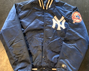 Vintage 80s New York Yankees Starter Satin Jacket