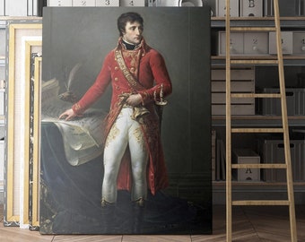 A Young Napoleon Bonaparte | Canvas Wall Art | Iconic Posters Prints Paintings Photos Home Decor