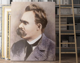 Friedrich Nietzsche | Canvas Wall Art | Iconic Posters Prints Paintings Photos Home Decor