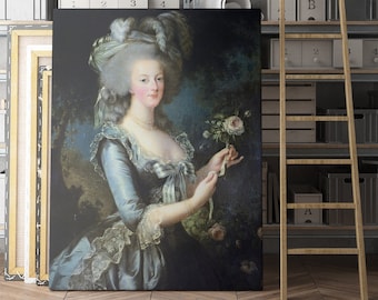 Marie Antoinette - Let Them Eat Cake | Canvas Wall Art Print | Iconic Posters Prints Paintings Photos Home Decor